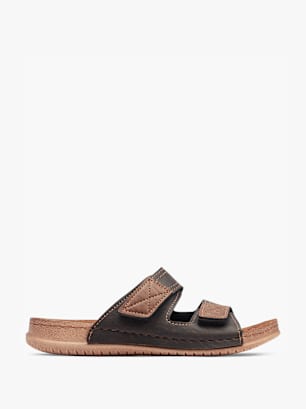 Björndal Zapatillas de casa abiertas Marrón