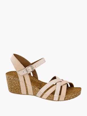 5th Avenue Sandalias de tacón Rosa