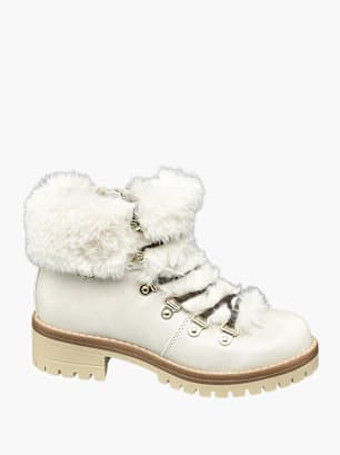 ESPRIT Stivale allacciato Bianco