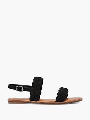 Graceland Sandalias Negro