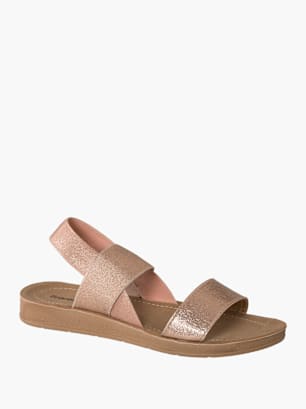 Graceland Sandal Metalik Pembe