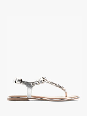 Graceland Sandalias Plata