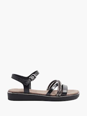 Graceland Sandalias Negro