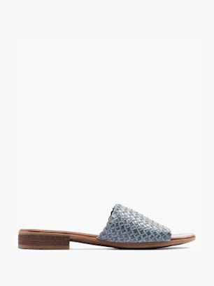 5th Avenue Slip in sandal Blå