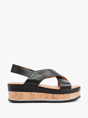 5th Avenue Sandalo con tacco Nero