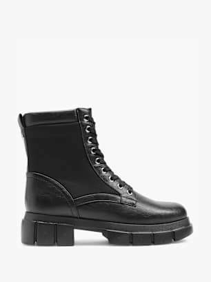 Catwalk Šněrovací boty Černá