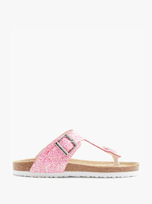 TOM TAILOR Sandal med tå-split Pink