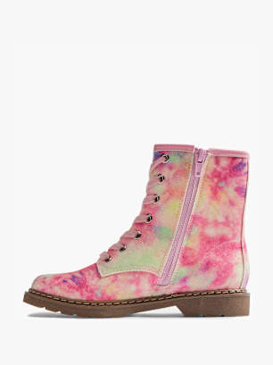 Graceland Snørestøvle Pink