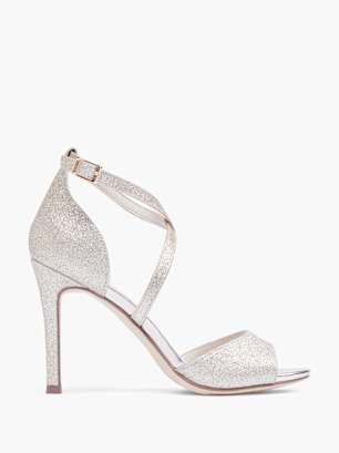 Catwalk Tacones con hebilla Plata