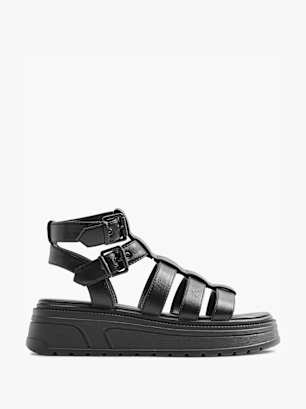 Catwalk Sandale cu toc Negru