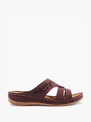 Easy Street Sandalias Burdeos