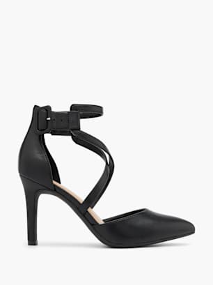 Graceland Tacones con hebilla Negro
