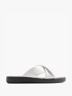5th Avenue Slip in sandal Hvid