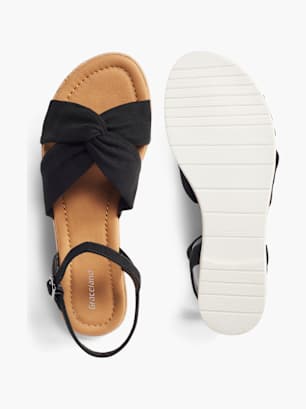 Graceland Sandalias Negro