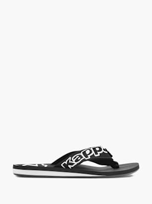 Kappa Sandal med tårem Svart