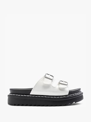 Catwalk Chinelo com palmilha alta Branco