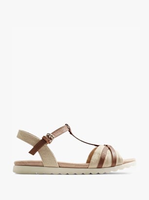 TOM TAILOR Sandalias Beige