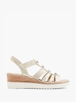 Easy Street Sandale Gold