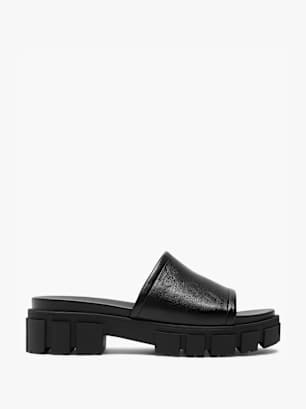 Catwalk Papuc jos Negru