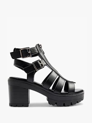 Catwalk Sandalo con tacco Nero