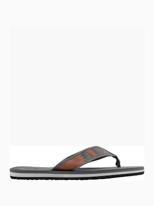 Blue Fin Flip flop Grey