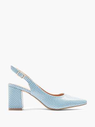 Catwalk Slingback pump Blå