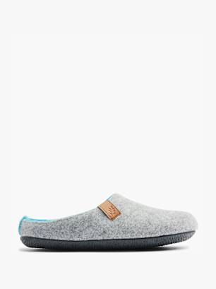 Casa mia Zapatillas de casa cerradas Gris