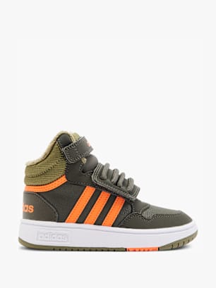 adidas Високи маратонки Тъмнозелен
