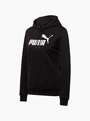 PUMA Bluza z kapturem Czarny