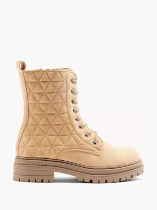 Claudia Ghizzani Snørestøvle Beige