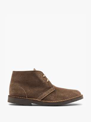 AM SHOE Bota com cordões Taupe