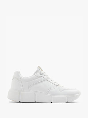 Graceland Pantofi sport chunky Alb