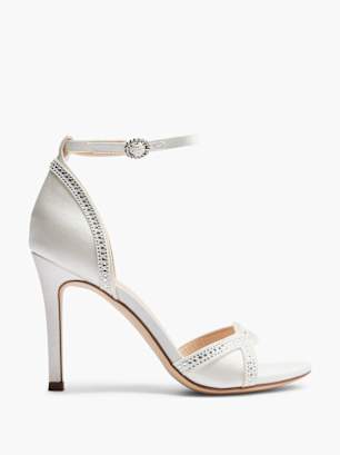 Catwalk Strapped heel Offwhite