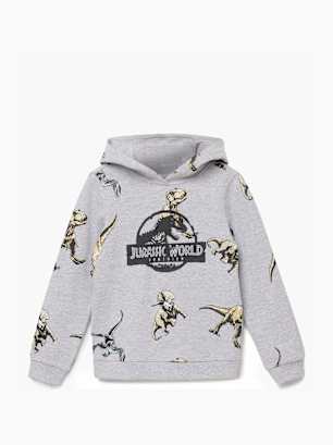 Jurassic World Camisola com capuz Cinzento