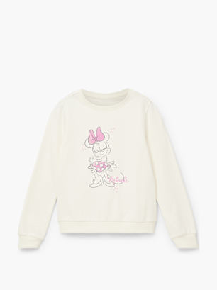Minnie Mouse Felpa Bianco Sporco