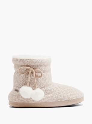 ESPRIT Pantuflas Beige