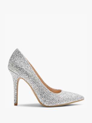 Catwalk Heel Silver