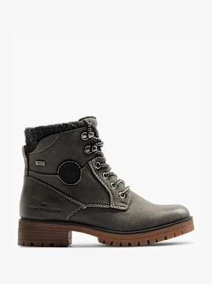 TOM TAILOR Bottes à lacets Gris