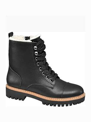 Highland Creek Škornji z vezalkami Črna