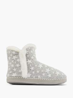 Casa mia Plush slipper Grey