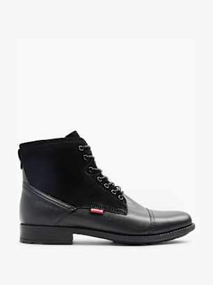Levi's ® Šnurovacia členková obuv Čierna