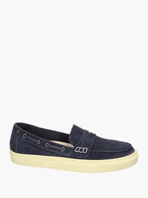 AM SHOE Mocassino Blu Scuro