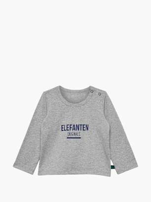 elefanten Longsleeve Grau