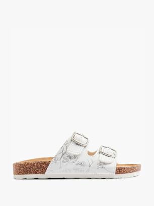 Björndal Sapato de casa aberto Branco