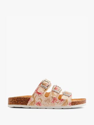 Björndal Zapatillas de casa abiertas Rosa