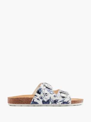 Björndal Zapatillas de casa abiertas Blanco