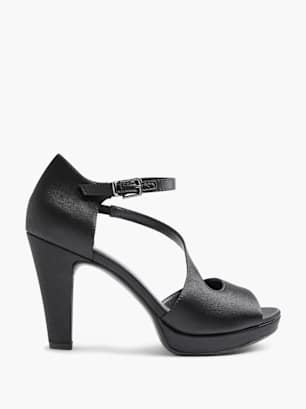 Graceland Zapatos peep-toes Negro