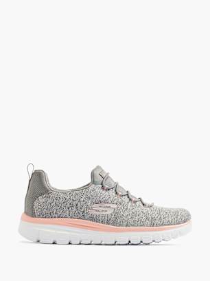 Skechers Slip On Sneaker Grau
