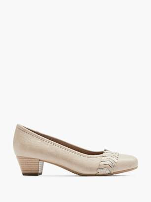 Easy Street Heel Beige