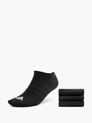 adidas Șosete pentru pantofi sport Negru